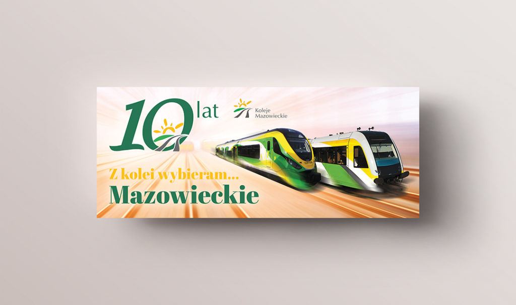 Koleje Mazowieckie km 02 STUDIO FORM | Advertising Agency Warsaw
